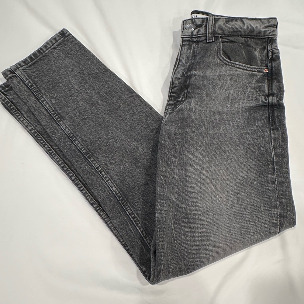 Zara Gray Women Jeans